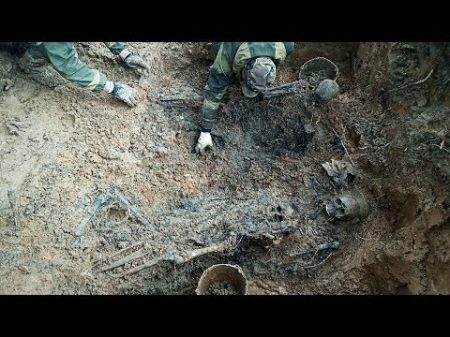 Офицеры Раскопки по войне в Демянском котле excavations of Soviet officers WW2