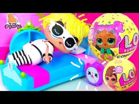 УТРО МАЛЕНЬКОЙ ДЕВОЧКИ! КОНКУРС! SCHOOL MORNING ROUTINE FOR A TODDLER! Toy Video for Kids