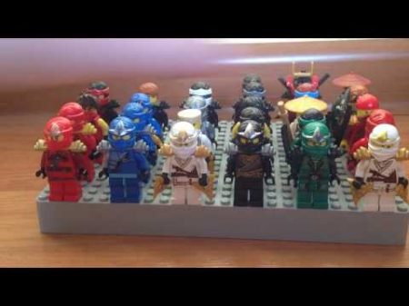 Моя коллекция лего Ниндзя го 1 часть ниндзя My collection LEGO Njago