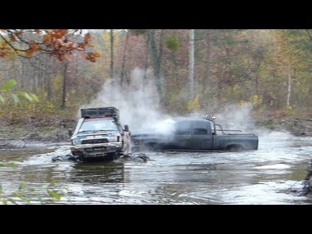 OFF ROAD в озере Dodge Ram 1500 и БОМБА 4x4 часть 2