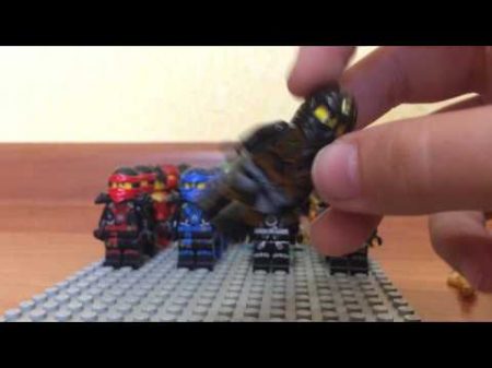 Моя коллекция лего минифигурок лего ниндзяго Lego Ninjago