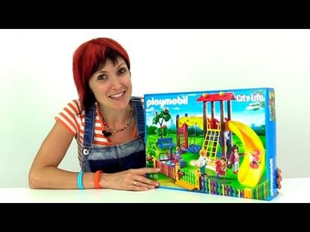 Конструктор Playmobil Toys Собираем детскую площадку