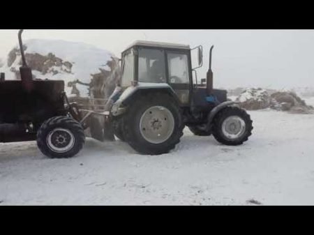 запуск трактора в мороз