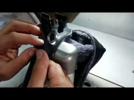 Колонковая сапожная обувная швейная машина для пошива и ремонта обуви и кожгалантереи SIRUBA R718K 2