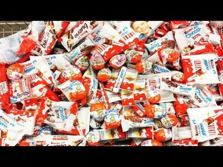 A Lot Of Candy Kinder Surprise Eggs and Sweets 2018 NEW 18