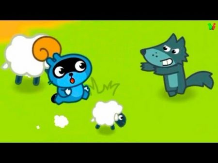 МАЛЫШ ПАНГО Спасает ОВЕЧЕК от Злого ВОЛКА Развлекательный мультик Игра для детей Pango Sheep
