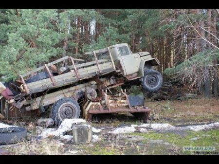 Что скрывают леса нашей Родины Заброшенная военная техника УРАЛЫ и БТРы