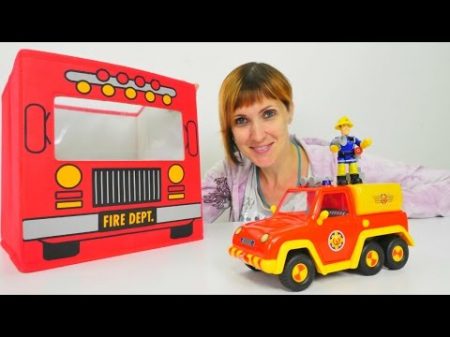 Распаковка игрушек из мультика Пожарный Сэм Полный порядок 4