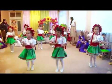 Танець Маленьких Українок Калина Свято Осені 2017 Кульчики ТВ