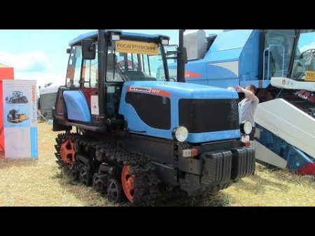 Новый гусеничный трактор АГРОМАШ 90ТГ или Воскрешение ДТ 75 Обзор 2017