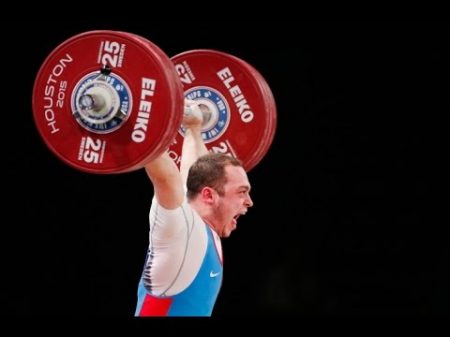 Артем Окулов vs Апти Аухадов vs Киануш Ростами Чемпионат мира по тяжёлой атлетике 2015