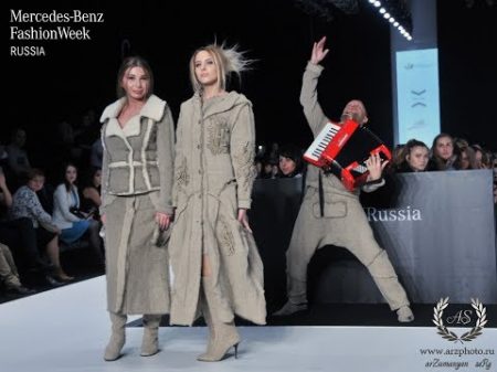 Семён Фролов на неделе моды в Москве показ Натальи Гайдаржи полная версия