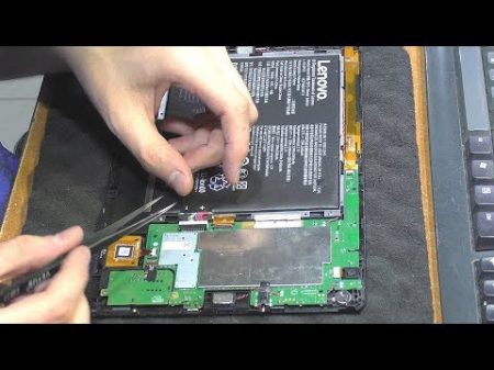 РЕМОНТ ПОСЛЕ РЕМОНТА Не заряжается планшет Lenovo A7600
