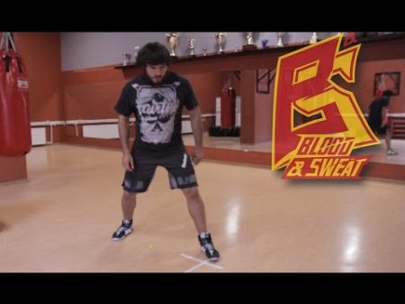 Тренировка скорости выносливости и координации ног Футворк и техника бокса Эльмар Гусейнов