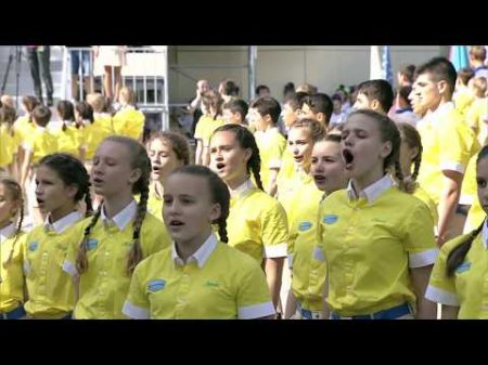IMPRESSIVE Russian Children Proudly Sing the Russian Anthem ENG SUBS