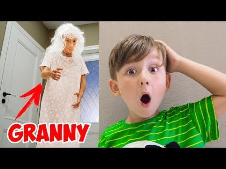 Бабуля вылезла из ИГРЫ в Реальной ЖИЗНИ! Короче Говоря Страшно Granny in Real Life