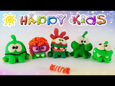 Сладкоежка АМ НЯМ и сюрпризы Om Nom with surprises!