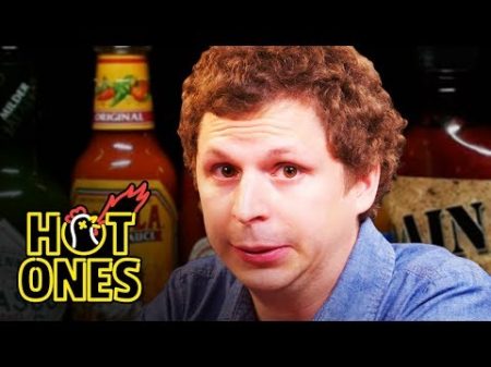 Michael Cera Experiences Mouth Pains While Eating Spicy Wings Hot Ones