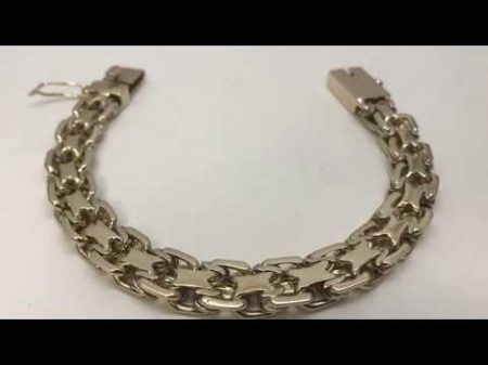 Как сделать золотой браслет 2 й Московский Бит How to make a gold bracelet Moscow Bit