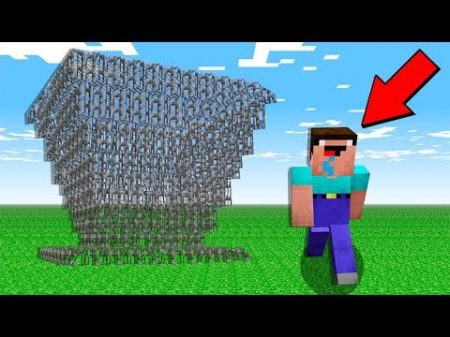 НУБ ПРОТИВ НЕВИДИМОГО ЦУНАМИ ИЗ ЗАБОРА МАЙНКРАФТ! КАК ВЫЖИТЬ НУБУ MINECRAFT ТРОЛЛИНГ ЛОВУШКА МУЛЬТИК