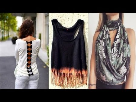 Простые лайфхаки с одеждой DIY 2017 DIY Clothes Life Hacks 5