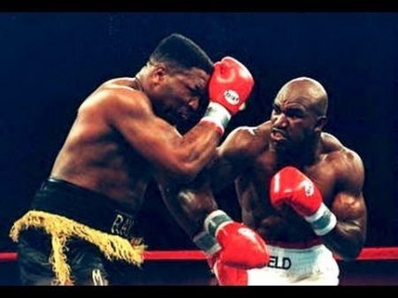 Evander Holyfield Ray Mercer Бокс Эвандер Холифилд Рэй Мерсер