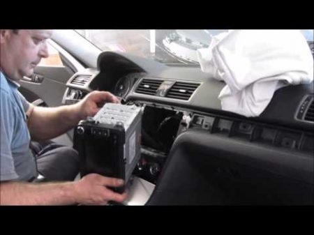 VW Passat Dashboard replacement Замена приборной панели