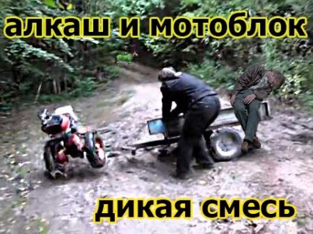 Алкаши и мотоблоки не нужно так с техникой!