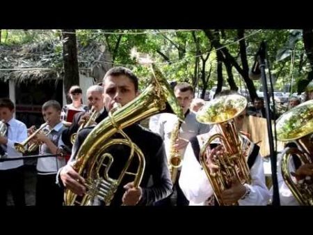 Духовой оркестр из Надречного на Бессарабской ярмарке