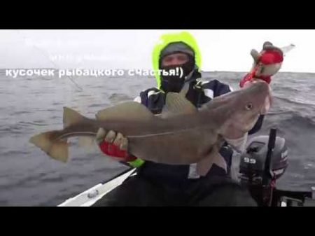 Баренцево море морская рыбалка весной у мыса Цып Наволок