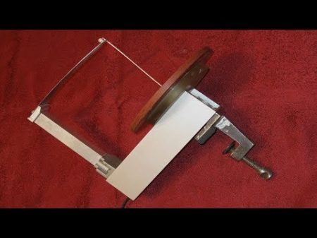 КАК СДЕЛАТЬ ЭЛЕКТРО ЛОБЗИКОВЫЙ СТАНОК МЕХАНИЧЕСКИЙ ЛОБЗИК