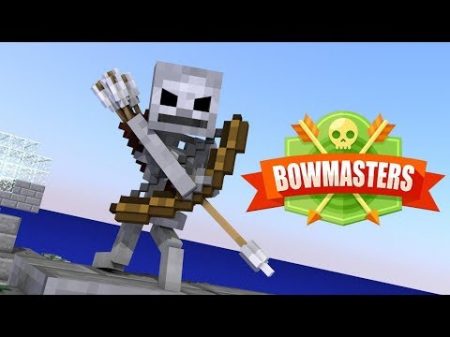 Monster School Bowmasters Challenge Школа монстров майнкрафт Мальчики против Девочек