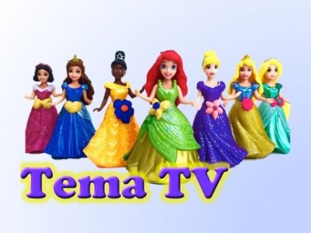 Диснеевские принцессы меряют платья Видео для детей Disney Princess MagiClip Collection