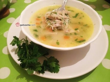 Рецепта за пилешка супа с фиде