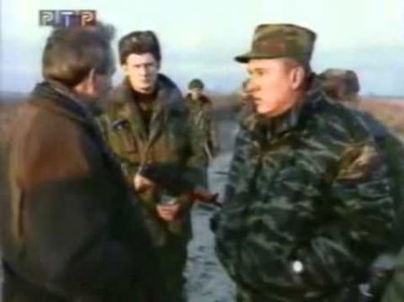 Генерал Шаманов Разговор с чеченцем