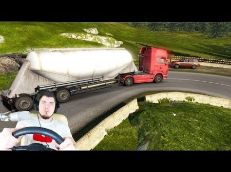ПОВОРОТ НЕ ТУДА Scania Truck Driving Simulator