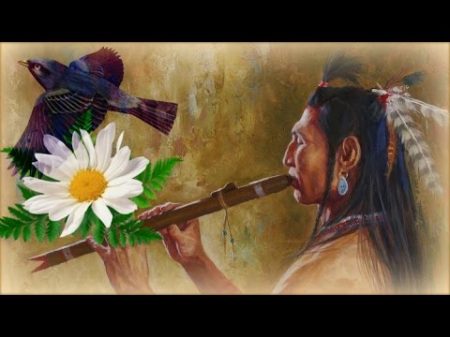1 Час Флейта североамериканских индейцев и звуки леса Relaxing Native Flute Birds Singing
