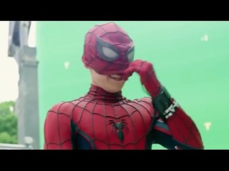 Съемки фильма Человек паук Возвращение домой 2017 Behind The Scenes Spider Man Homecoming