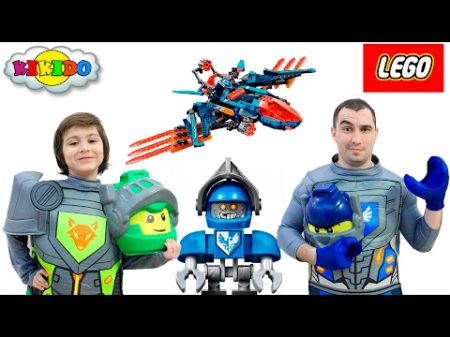 Лего Нексо Найтс 2017 Сокол Клэя 70351 Боевые Доспехи Клэя с Комбо Щитом 70362 LEGO NEXO KNIGHTS