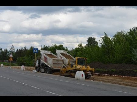 Візит Міністра інфраструктури В Омеляна на об єкти дорожнього будівництва Полтавської області