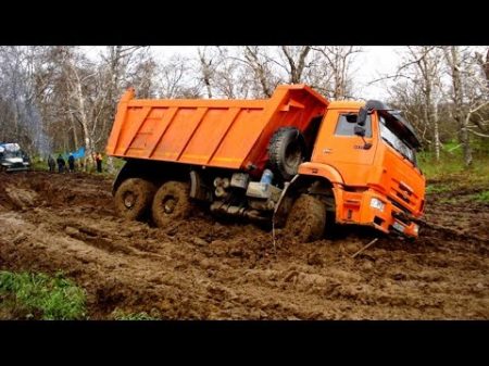 КАМАЗ ЗАСТРЯЛ В ГРЯЗИ БЕЗДОРОЖЬЕ