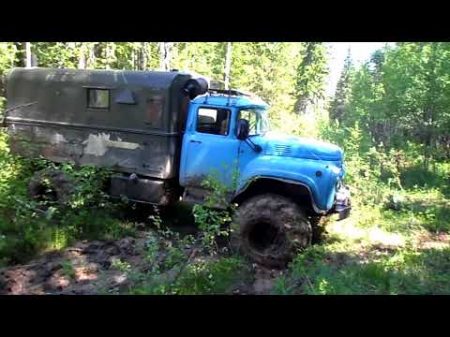 Зил 4 4 Пробуем арочную резину