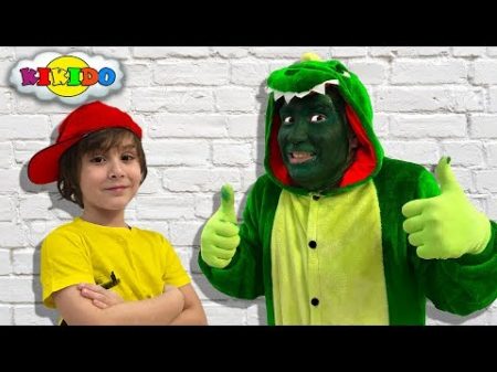 Funny kids и ЖИВОЙ ДРАКОН PLAYMOBIL SUPER 4 Как приручит Дракона for children Кикидо