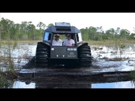 SHERP Demo Day checking out the SHERP ATV шерп