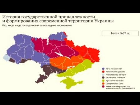 Украина Историческая карта Кому раньше принадлежали украинские земли