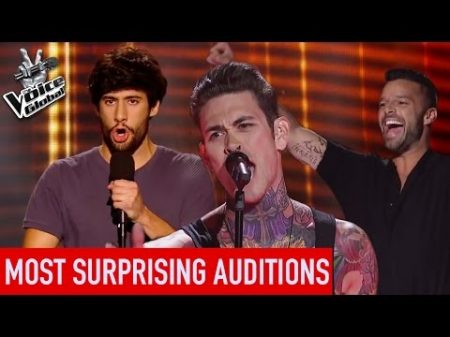 The Voice TOP 5 MOST SURPRISING Blind Auditions PART 2