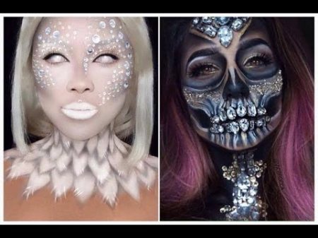 Топ 10 Легких DIY макияжей на Хэллоуин Halloween DIY Makeup