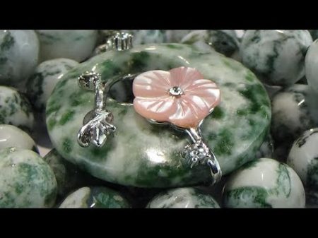Натуральные Камни Яшма зеленоглазая