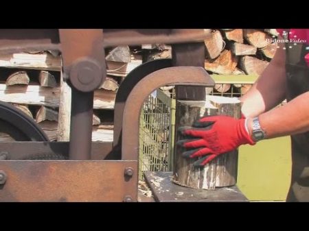 Механизмы для заготовки дров середины XX века