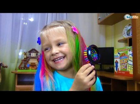 САЛОН КРАСОТЫ для Ярославы Красим Волосы Игры для девочек Развлечения для детей